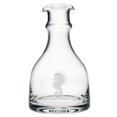 Seahorse Etched Carafe