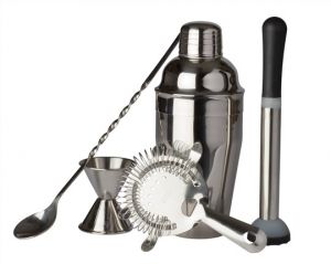 Stainless Steel Bar Gift Set of 5