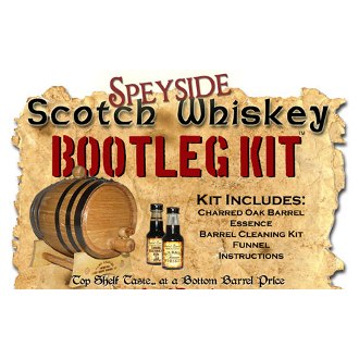 Speyside Scotch Whiskey Making Bootleg Kit