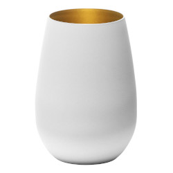 Blanc Stemless Gold Interior Set of 6 