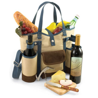 Picnic Time Wine Country Picnic Tote