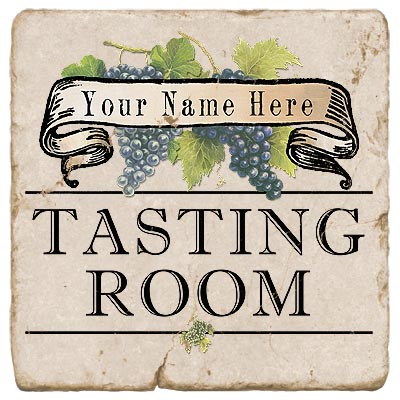 Personalized Tasting Room Tile