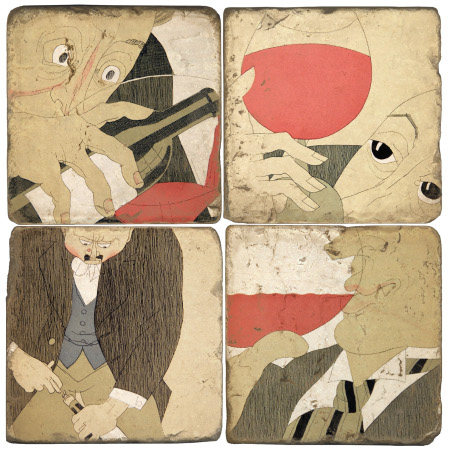 Sommelier I Wine Coasters