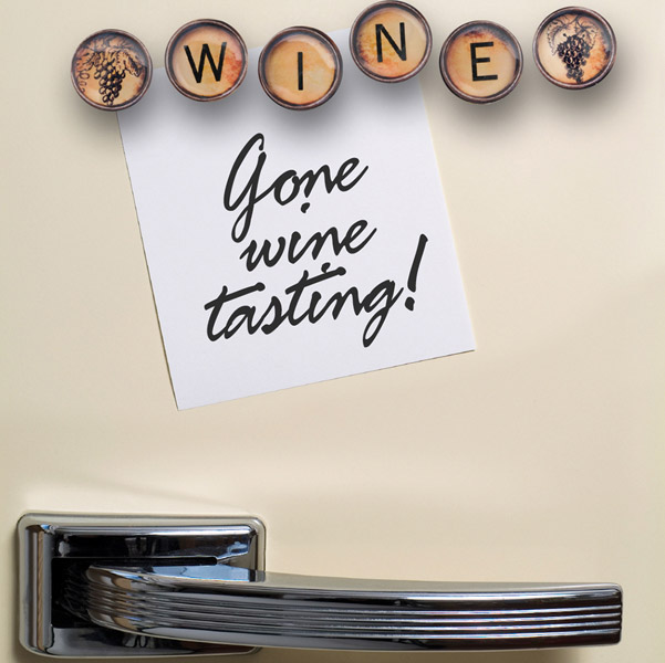 Got Cork Wine Cellar Magnet Set