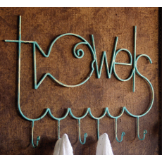 Fish Shaped Towel Rack