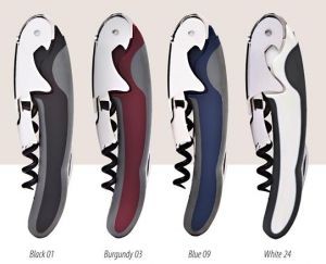 Bi-Color Two-Lever Waiter's Corkscrew