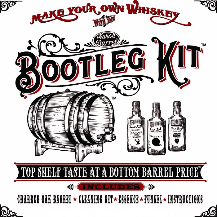 Honey Bourbon Whiskey White Oak Barrel Making Kit