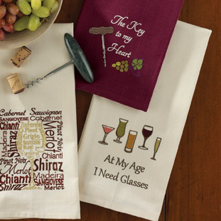 At My Age I Need Glasses Dishtowel