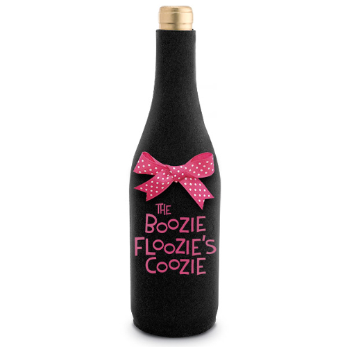 Boozie Floozie Neoprene Wine Bottle Coozie