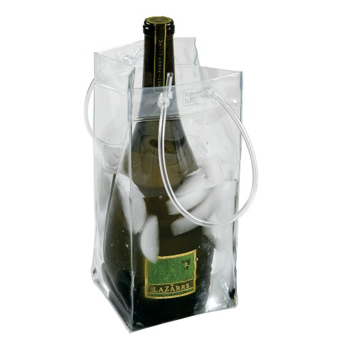 Ice Bag Collapsible Wine Cooler w/ Company Logo (set of 72)