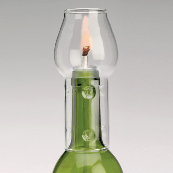 Wine Light Flame Protector Set (w/ Candle wick)