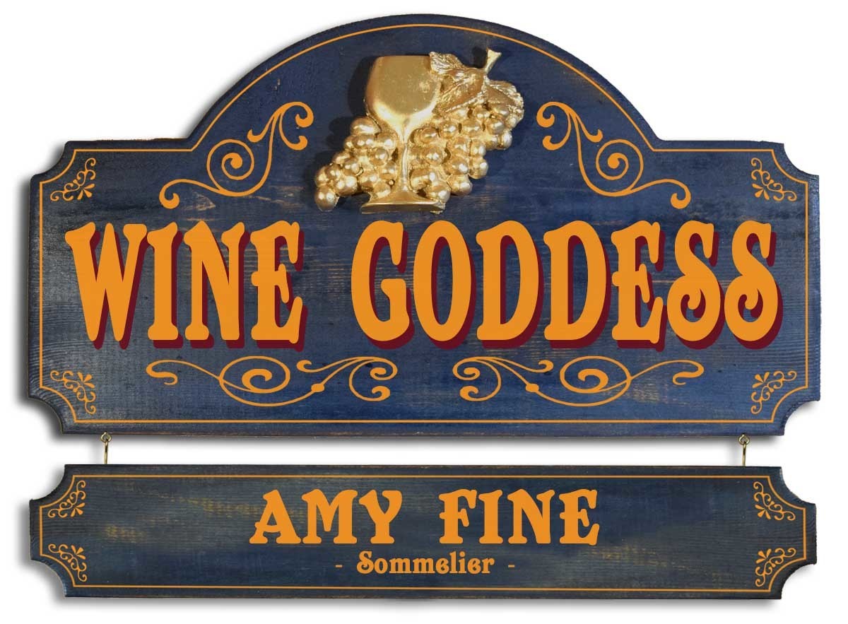 Wine Goddess Sign