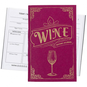 Wine Journal Pocket Guide and Log